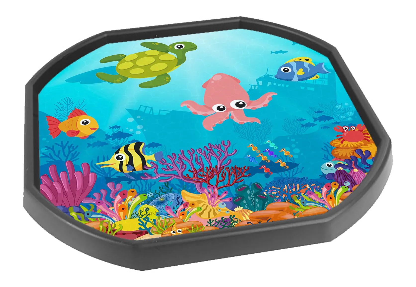 Ocean Floor Tuff Tray Vinyl Mat Insert