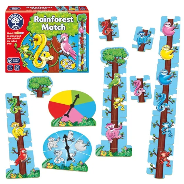 Orchard Games "Rainforest Match" Game