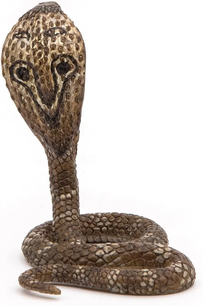 Papo King Cobra Snake Toy Figure for Children - Suitable for Boys and Girls - from 3 Years Old