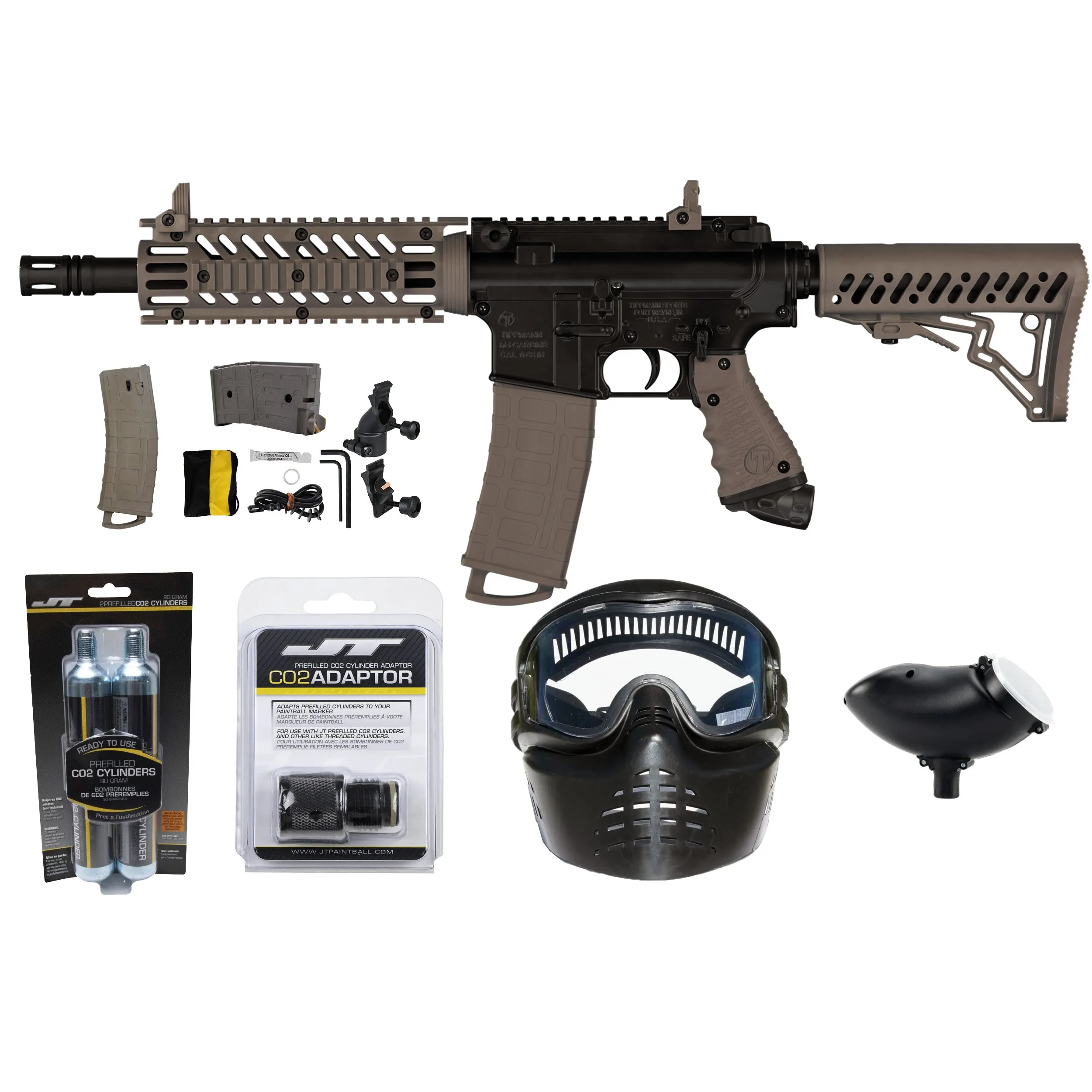 Ready To Play Package - Tippmann TMC Tan / Black