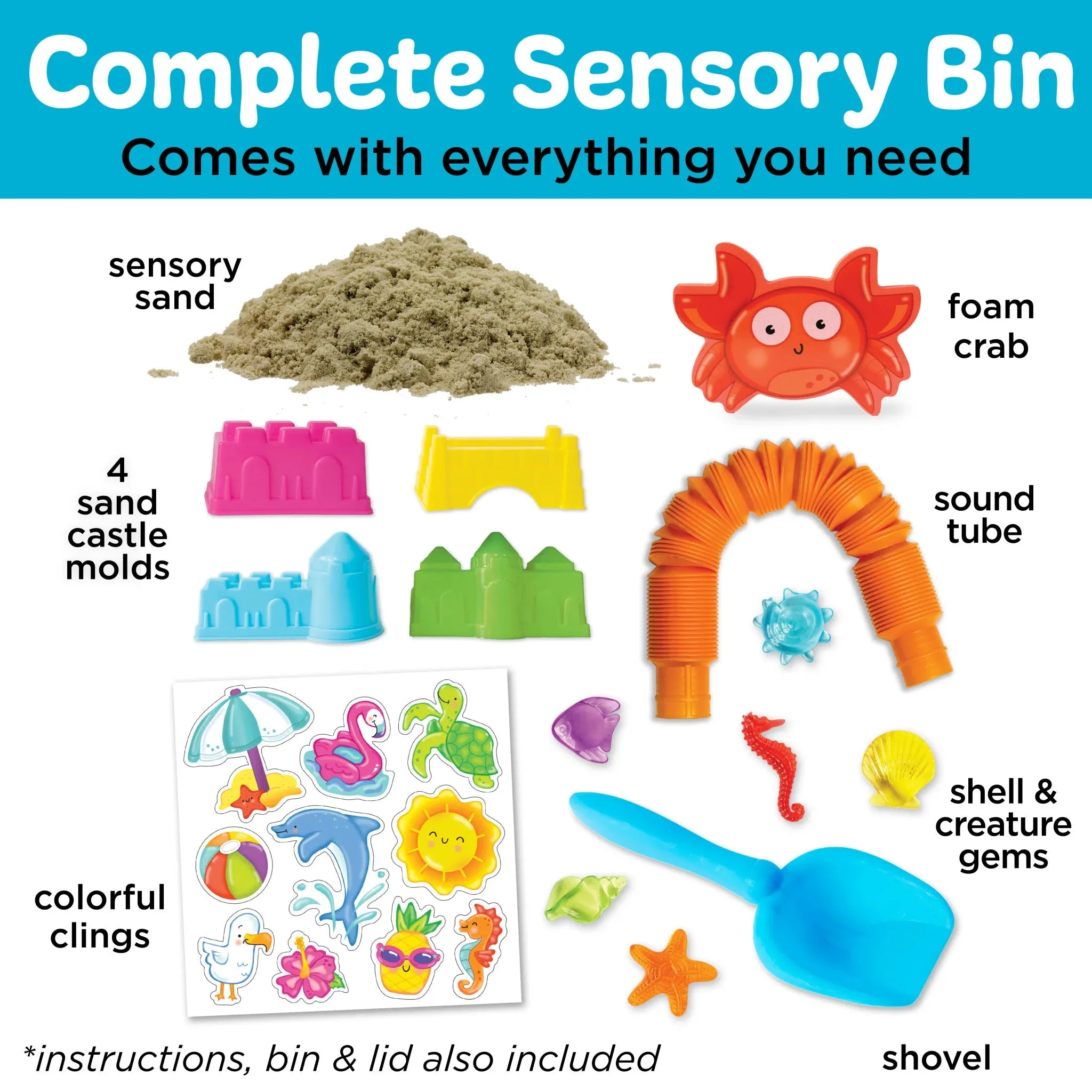 Sensory Bin Beach