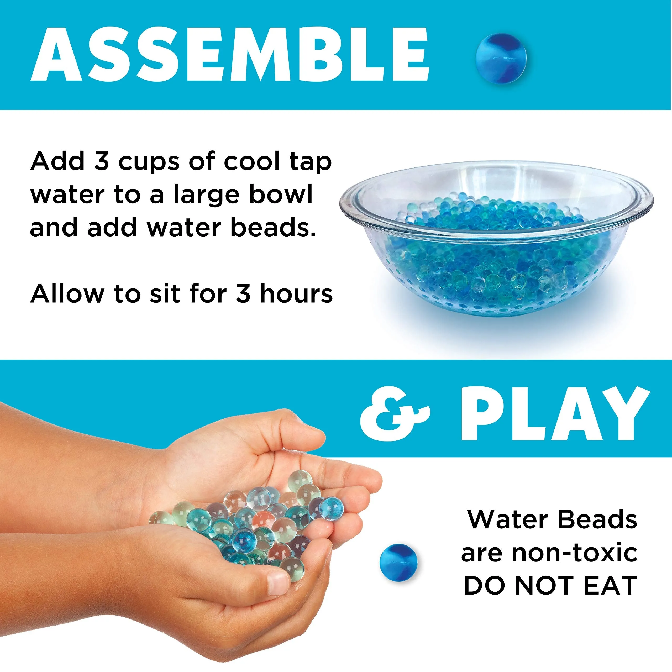 Sensory Bin Ocean and Sand - Sandbox