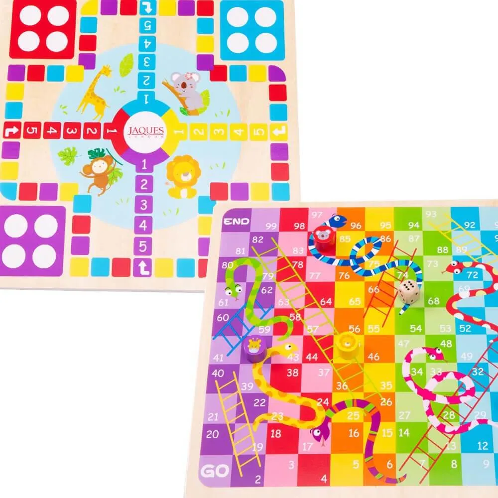 Snakes and Ladders with Ludo - Family Board Game