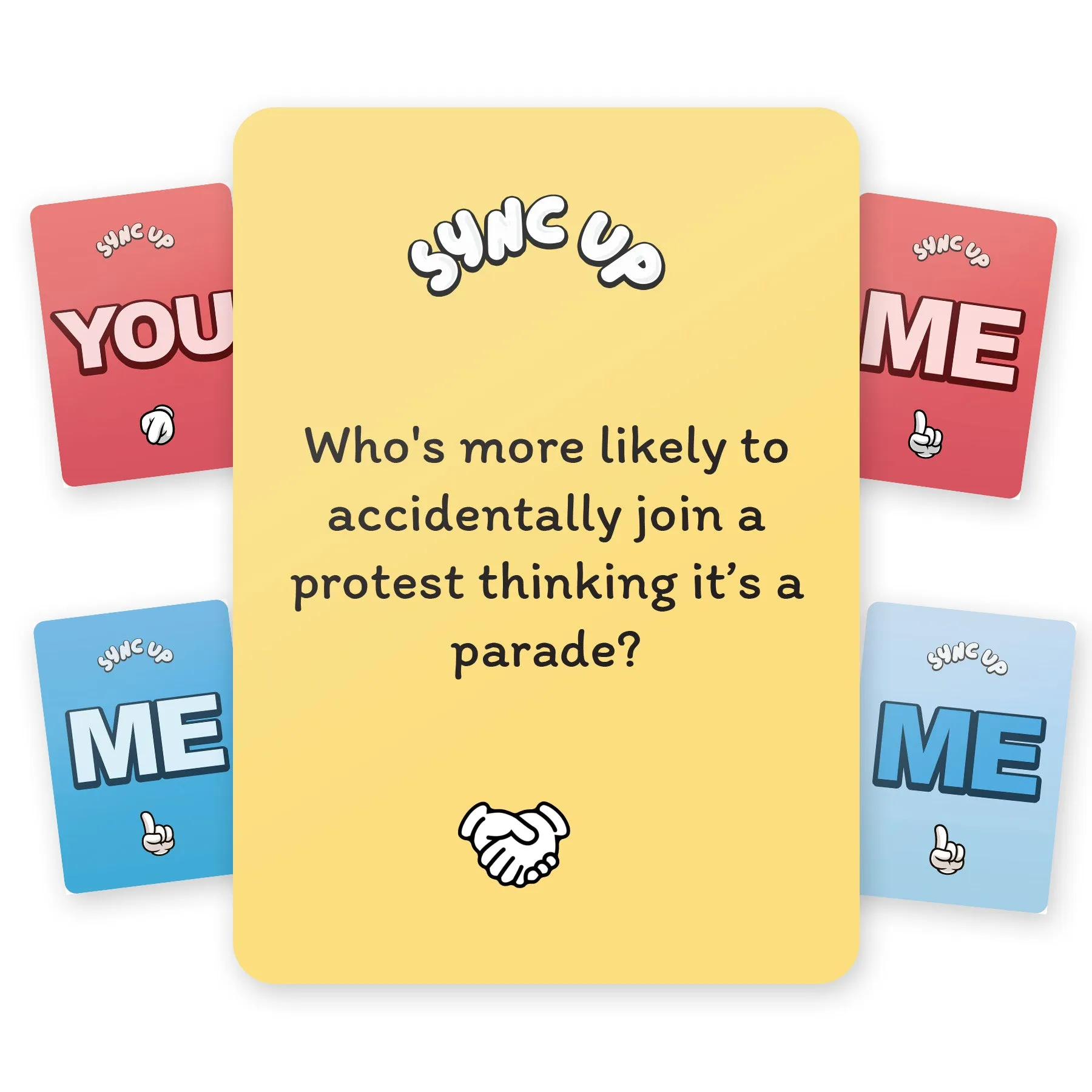 Sync Up - A Card Game that tests Friends, Family and Everyone Else