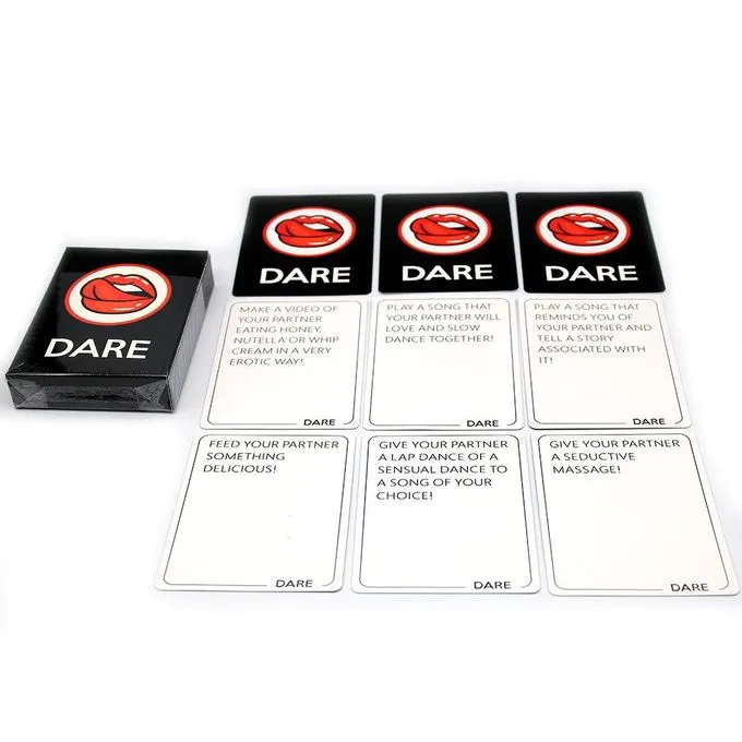 Talk Or Flirt Dare Cards 3 Games In 1