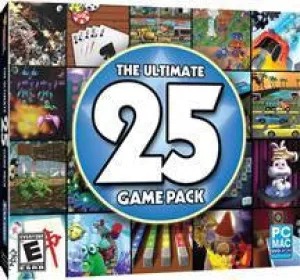 THE ULTIMATE 25 GAME PACK JC (WIN XP,VISTA,WIN 7-MAC 10.8 OR LATER)