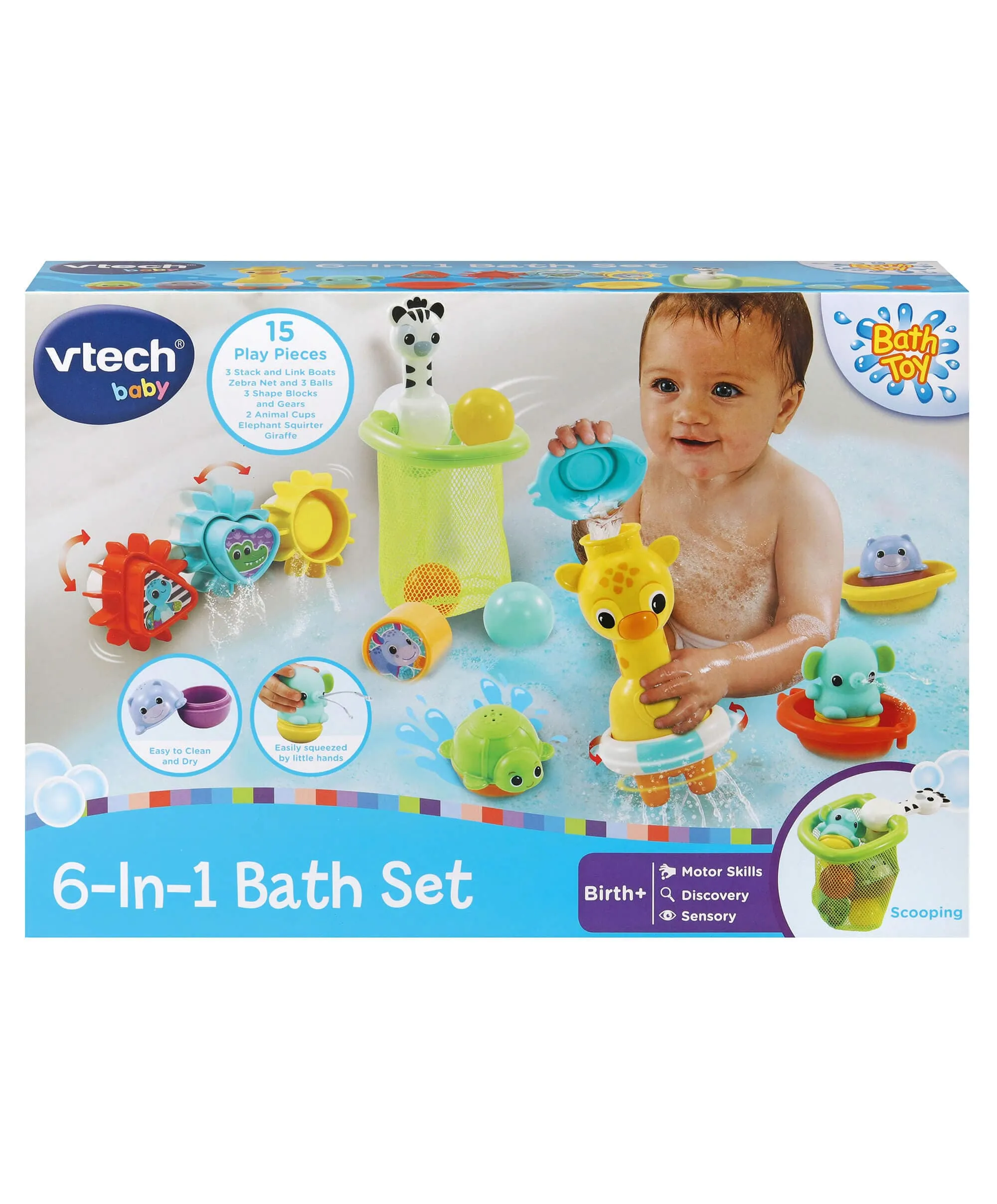 Vtech 6-in-1 Bath Set Toys