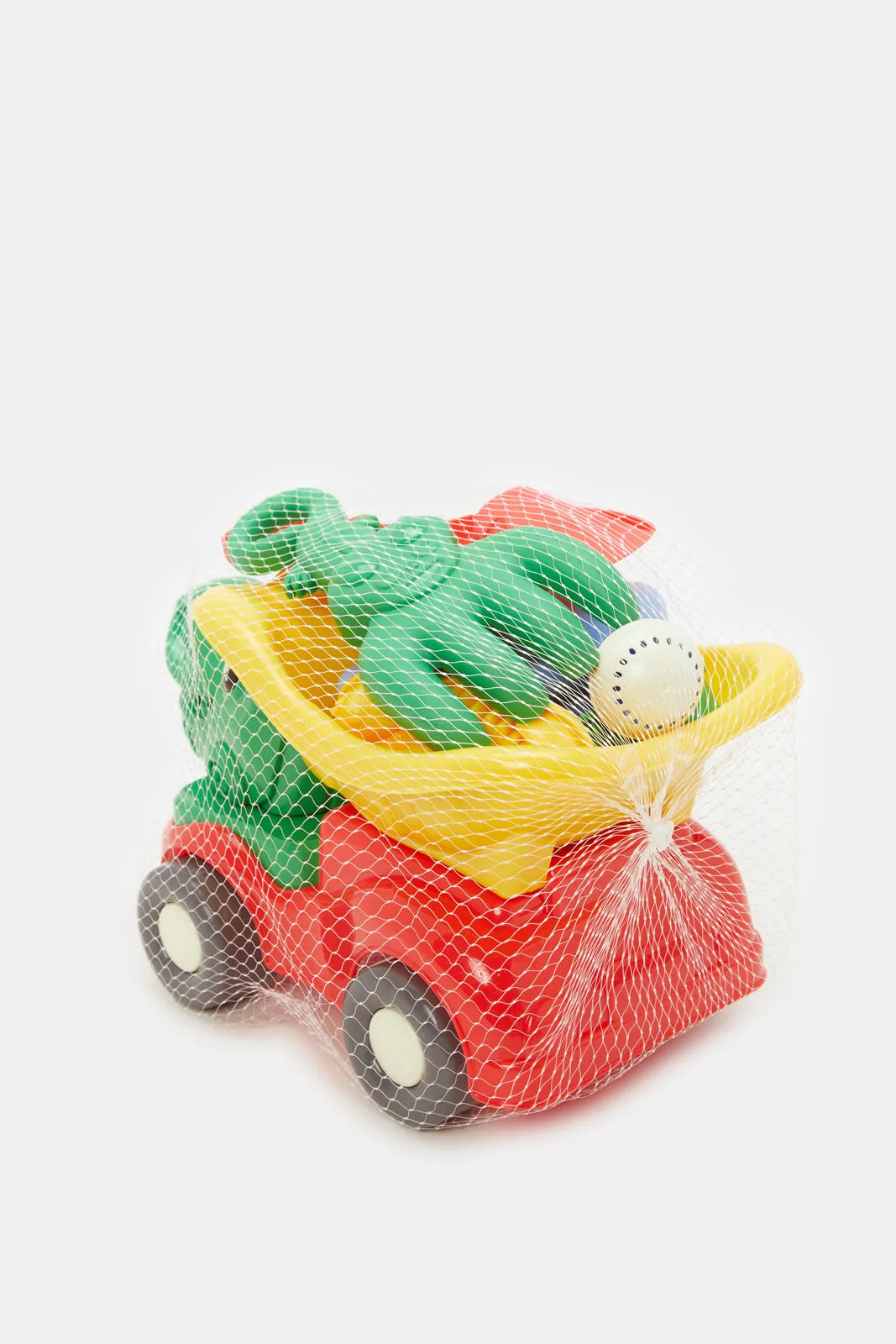 Yellow And Red Beach Toy Set (7 Piece)